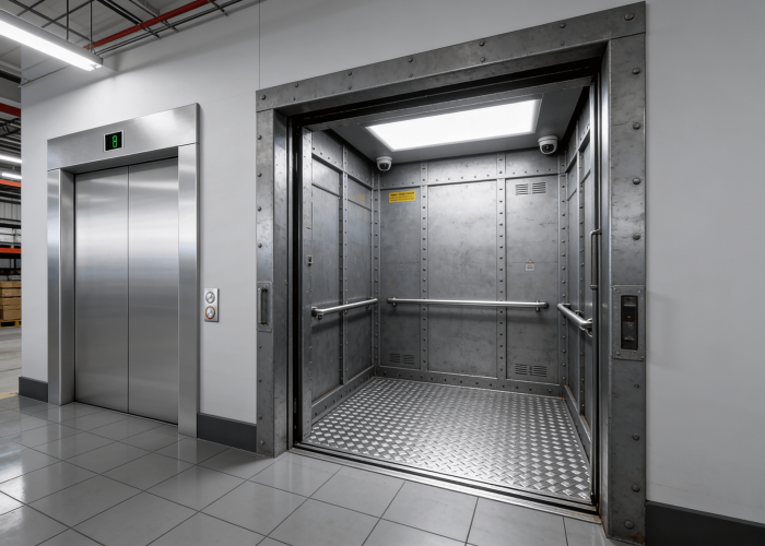 heavyduty-goods-elevator-interior-with-steel